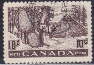 Canada 301 Drying Animal Hides 1950