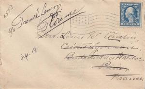 United States Jersey Boonton, N.J. 1920 American Flag Type A14  5c Washington...