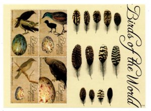 Bequia 2011 - Birds of the World - Sheet of 4 Stamps - MNH