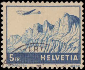 Switzerland #C27-C34, Complete Set(8), 1941, Used