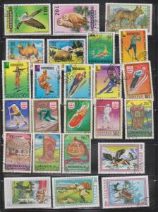 MONGOLIA - Collection Of Used Issues # 4 - CV Over $26.00 - Large Colourful