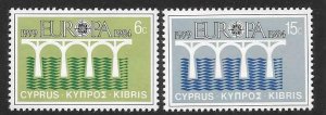 CYPRUS SG632/3 1984 EUROPA  MNH