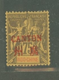 France/China/Canton #12 Unused Single