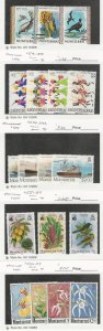 Montserrat, Postage Stamp, #337-8, 516-9, 539-42, 551-57 Mint NH & LH, JFZ