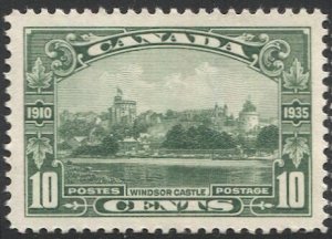 CANADA 1935 Sc 215  Unused  VF 10c  Windsor Castle