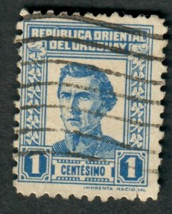 Uruguay #495 used Single