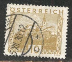 Austria Scott 327 Used stamp from 1929-30 set 