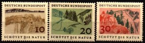 Germany Scott 1000 - 1002 Unused NH