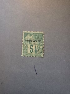 Stamps Guadeloupe Scott #17 used