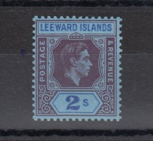 Leeward Islands KGVI 1938 2/- SG111a MNH J6412