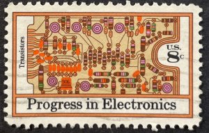 US #1501 Used F/VF 8c Progress in Electronics 1973 [G9.7.4]