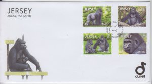 Jersey 2012, 'Jambo Set of 4,    on FDC