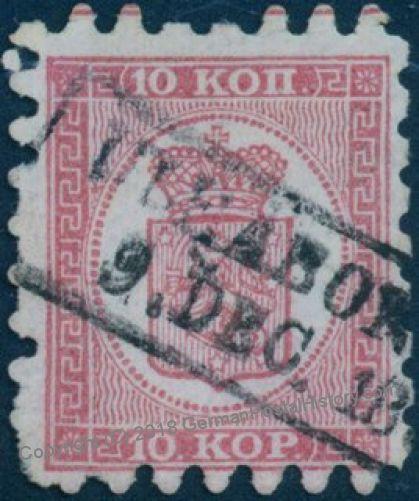 Finland Sc5 Serpentine Roulette 10 Kop Used Uleaborg 82799