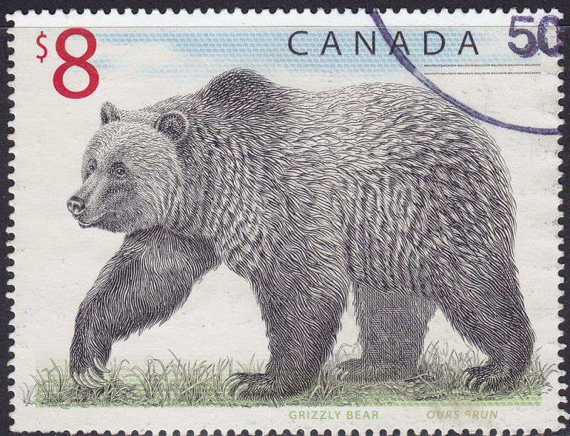 Canada 1694 USED 1997 Wildlife Definitives $8.00