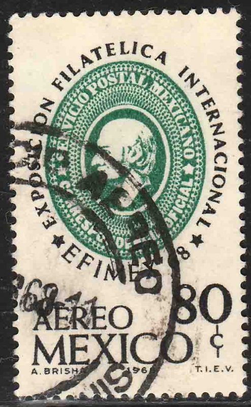 MEXICO C333, Efimex68 Int Philatelic Exhibition. USED. VF. (793)