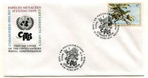 165a UN - Vienna Endangered Species FDC