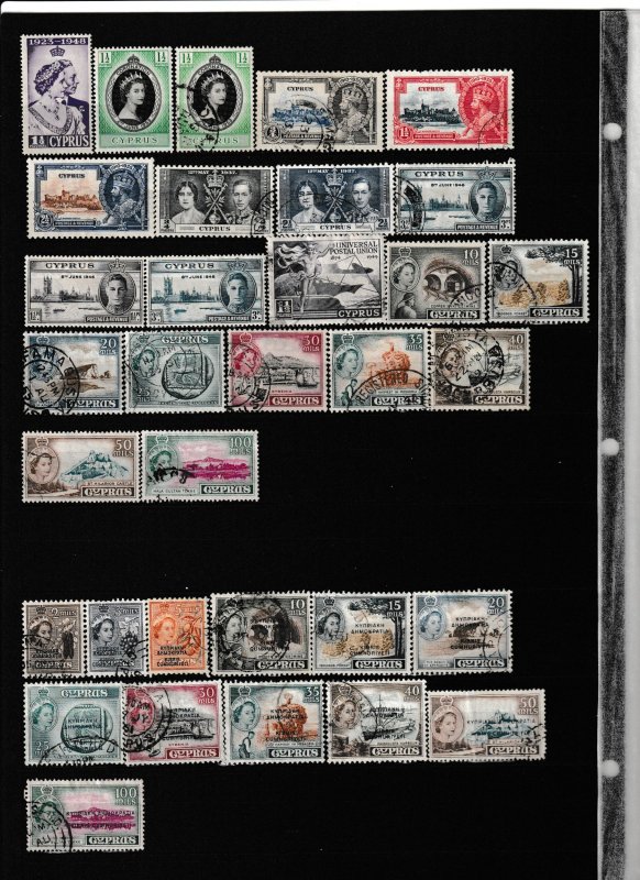 Stamps / British Colonies / Cyprus 2