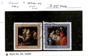 Germany, Postage Stamp, #B946-B947 Used, 2004 Christmas (AC)