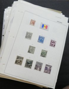 EDW1949SELL : WORLDWIDE Lots of stamps on pages with some useful.