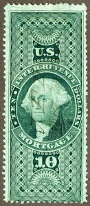 US Stamps # R95c Used Revenue Fresh Scott Value $40.00