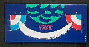 1994 France & Great Britain Channel Tunnel Joint Issue Folder Cover