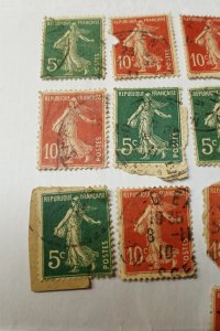 French & Colonies x45 Stamps + 4 Bonuses