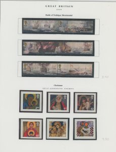 Great Britain #2321/2333 Mint (NH) Single (Complete Set) (Art) (Military)