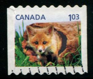 2427 Canada $1.03 Red Fox, used