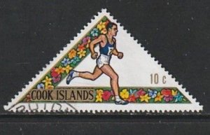 1969 Cook Islands - Sc 257a - used VF - 1 single - South Pacific Games