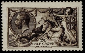 GB GV SG399 SPEC N63(1), 2s 6d very deep sepia-brown, NH MINT. Cat £3750. CERT