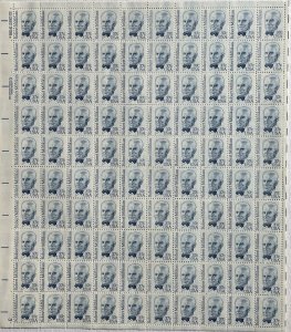 Scott 1866 ROBERT MILLIKAN￼ ￼Sheet of 100 US 37¢ Stamps MNH 1982