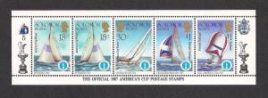 SOLOMON ISLANDS SC# 574 a,b,e,g,h F-VF M 1986 STRIP/5