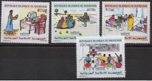 2000 Mauritania Mi. 1051 - 1054 Knowledge for All Education-