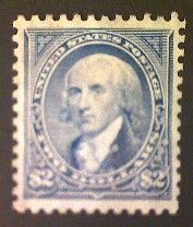 United States, Scott #2875a, used(o), 1994,  James Madison, $2, blue