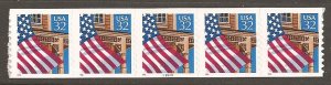 US SC 2915A Plate 99999 MNH. Strip of 5