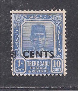 MALAYA - TRENGGANU SC# 46   F/MNH