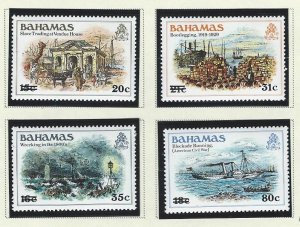 Bahamas mnh S.C.  532-535