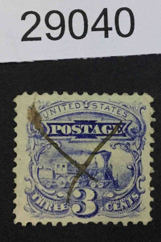 US STAMPS  #114 USED LOT #29040