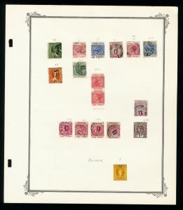 Grenada 1800s to 1950s Stamp Collection