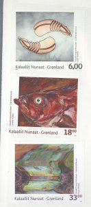 Greenland #545-547 Mint (NH) Single (Complete Set) (Art) (Paintings)