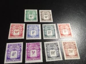 French Polynesia sc J18-J27 MLH comp set