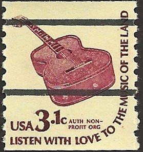 # 1613a MINT NEVER HINGED PRE-CANSELED GUITAR