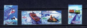 AUSTRALIAN  ANTARCTIC TERRITORY - 1998 TRANSPORTATION - SCOTT L107 TO L110 - MNH