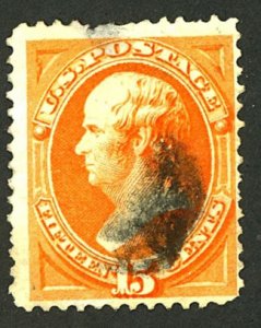 U.S. #163 USED THIN