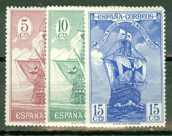 DV:Spain 418-32 mint CV $50; scan shows only a few