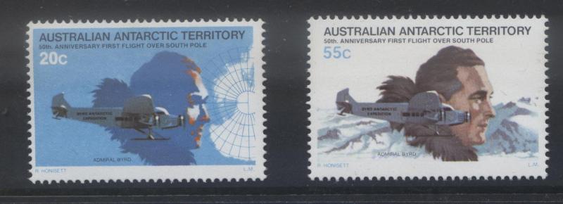 Australian Ant.Terr.- Scott L35 & L36 -1979 - MNH - Set of 2 Stamps- Lot 1