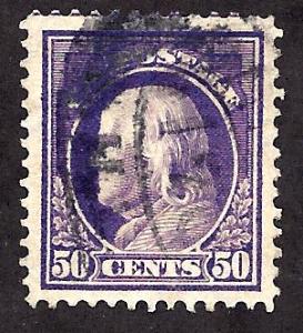 421 Used... 50c Franklin... SCV $30.00... A Beauty!!