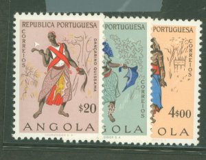 Angola #398/400/405 Unused Multiple