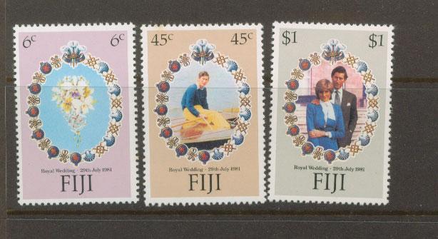 Fiji  MUH  1981 - SG 612 - 614