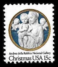 PCBstamps   US #1768 15c Christmas - Madonna, MNH, (16)